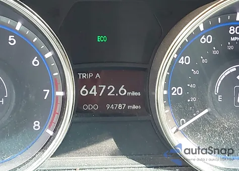 2013 Hyundai Sonata Gls z USA, uszkodzony, nr VIN 5NPEB4AC0DH520465